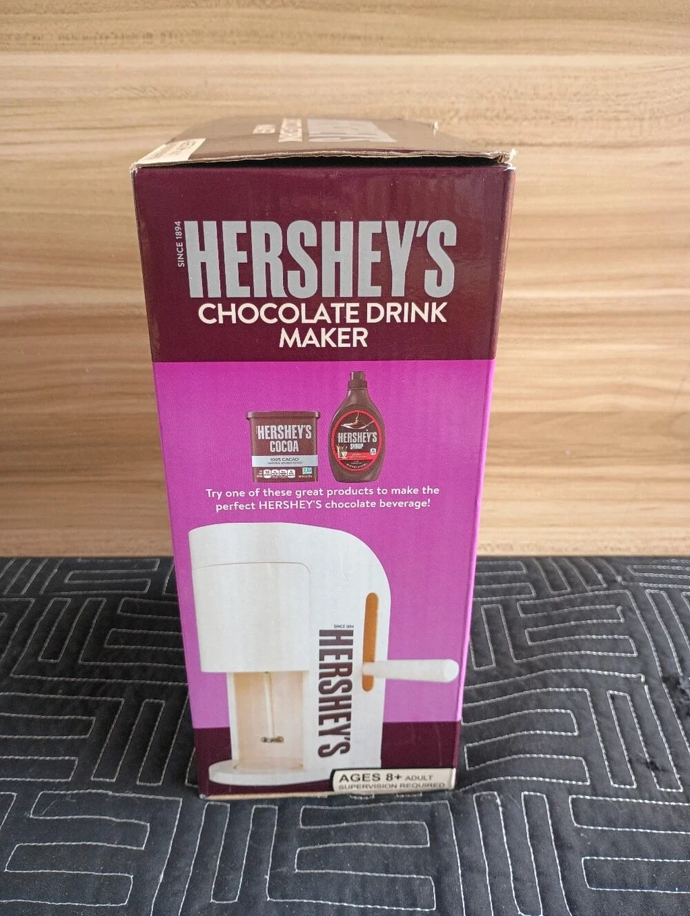 Hershey's Chocolate Drink Maker with Cups and Instructions